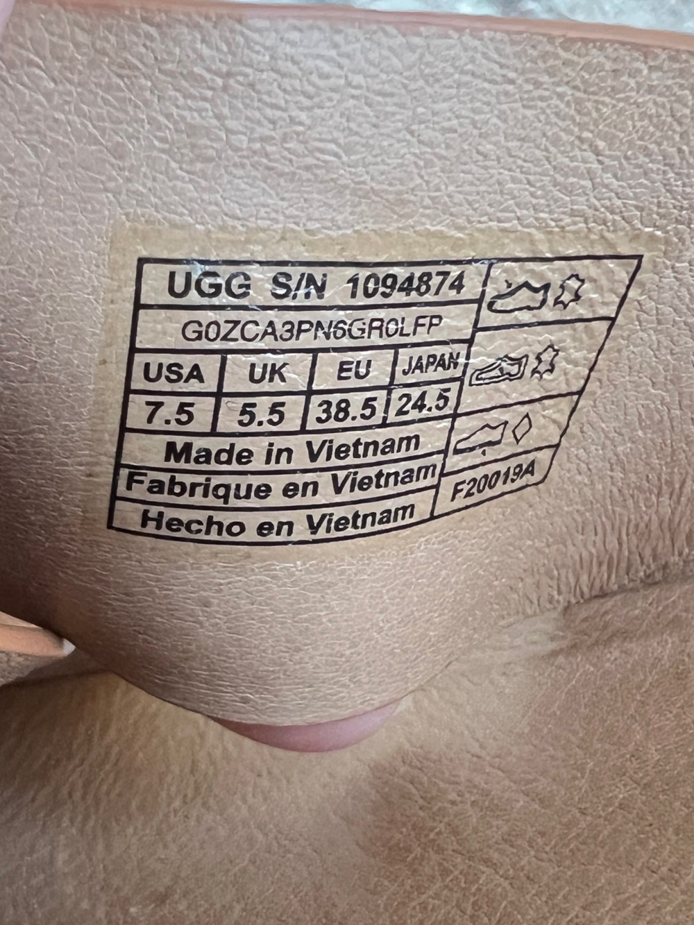 UGG Kari Women's Tan Crossband Slide Sandals - Comfortable Slip-Ons Sz 7.5 - Picture 13 of 13